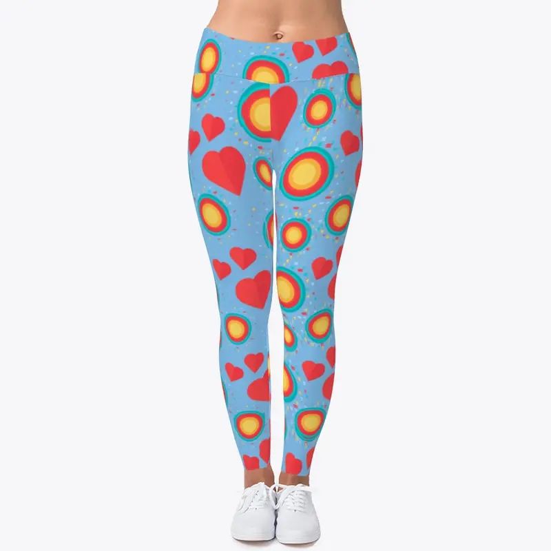 Heart all over Print Legging