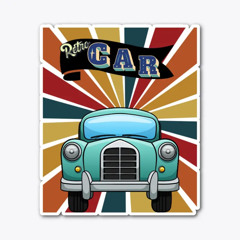 Retro Car t-shirt's