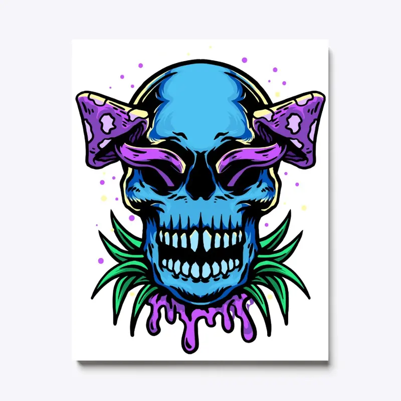 Halloween Colorful Skeleton