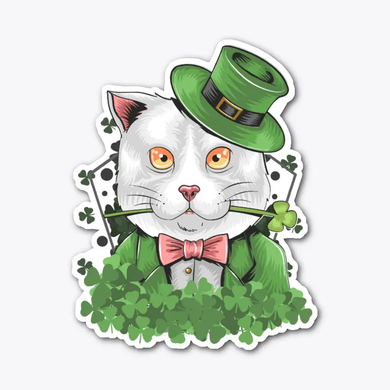 St Patrick's Day Cat lovers Tshirts 