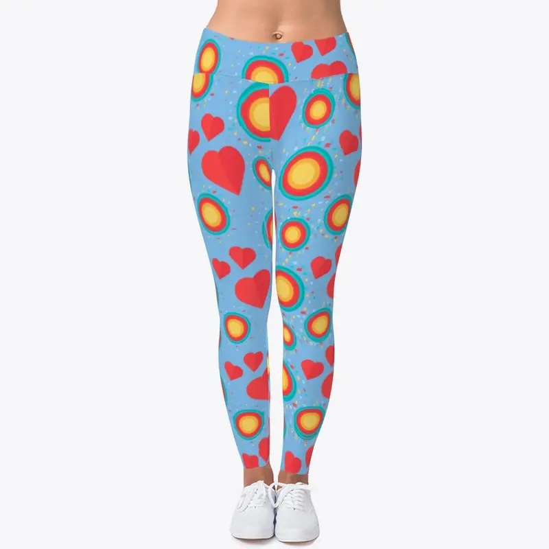 Heart all over Print Legging