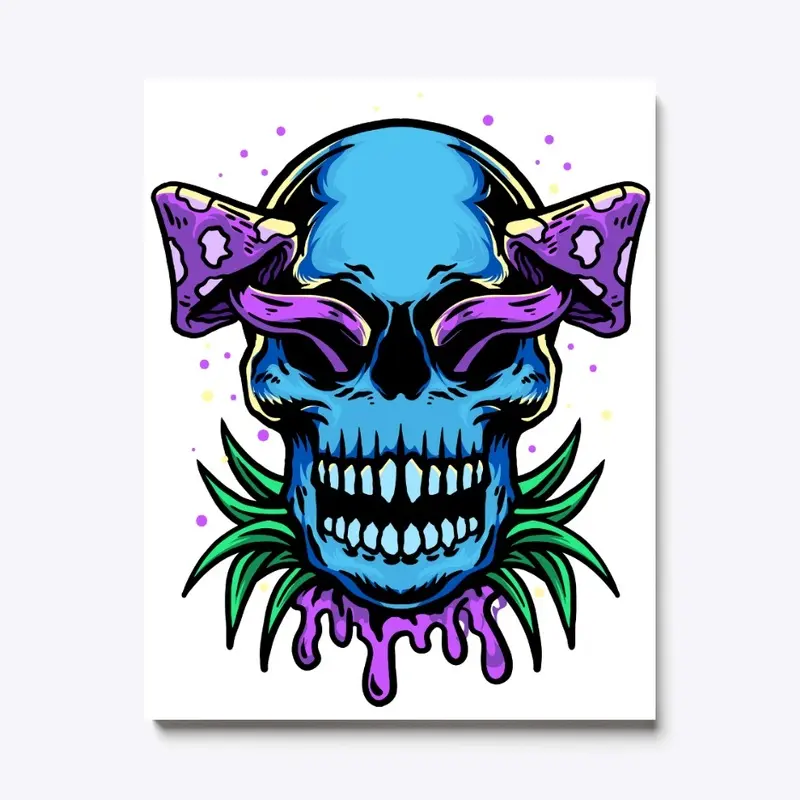 Halloween Colorful Skeleton