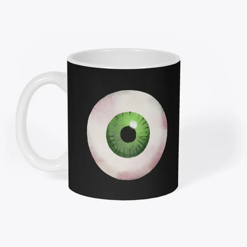 Halloween Green Eye ball